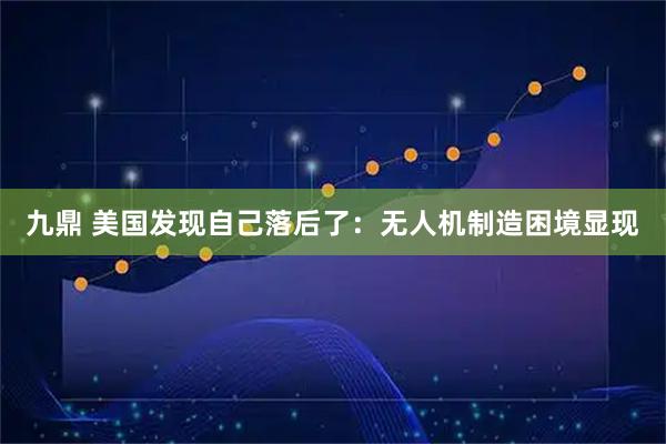 九鼎 美国发现自己落后了：无人机制造困境显现